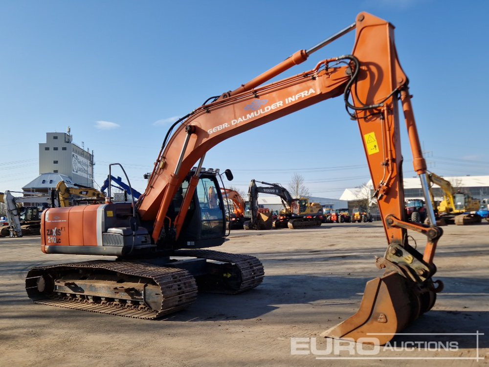 Rupsgraafmachine Hitachi ZX210LC-3: afbeelding 7