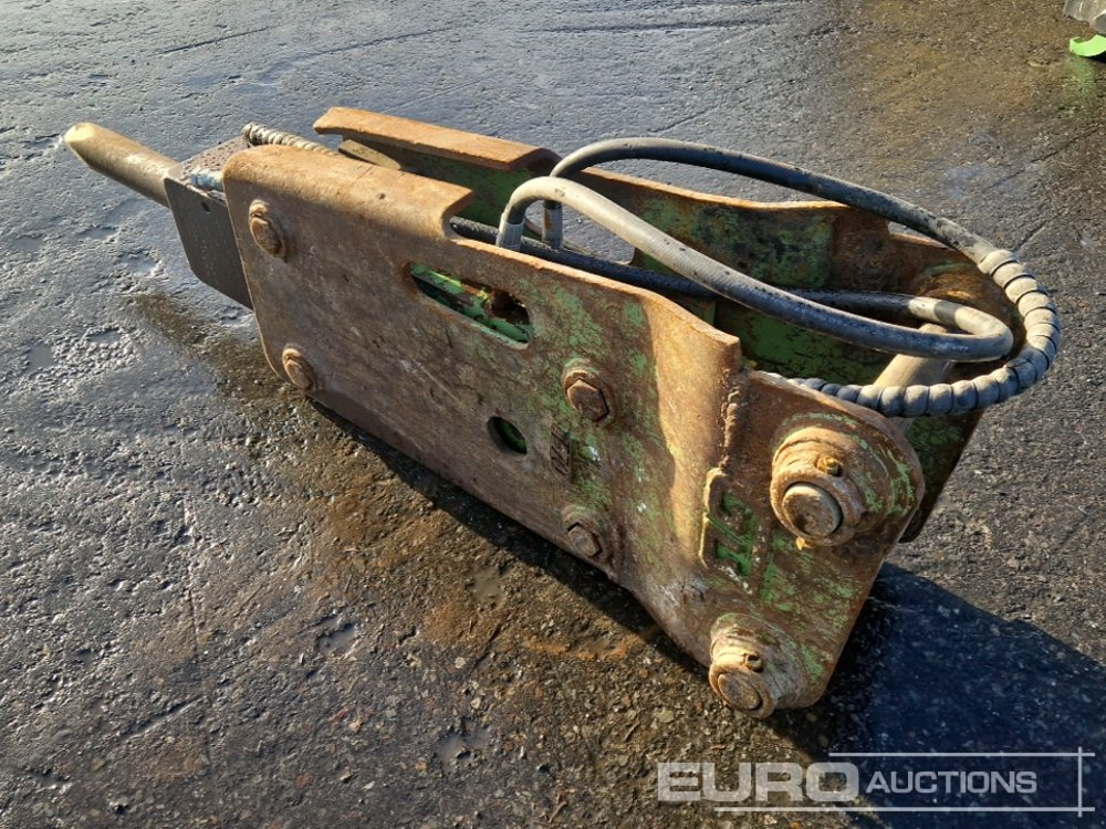 Hydraulic Breaker to suit Mini Excavator - Hydraulische hamer: afbeelding 2 Hydraulic Breaker to suit Mini Excavator - Hydraulische hamer: afbeelding 2