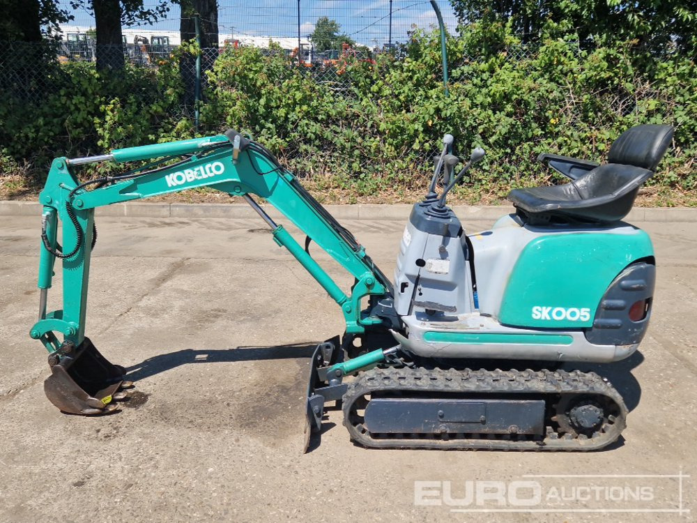 Kobelco SK005 - Minigraafmachine: afbeelding 2 Kobelco SK005 - Minigraafmachine: afbeelding 2