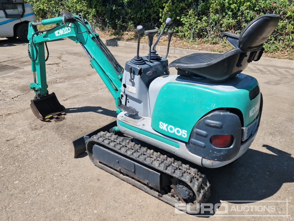 Kobelco SK005 - Minigraafmachine: afbeelding 3 Kobelco SK005 - Minigraafmachine: afbeelding 3