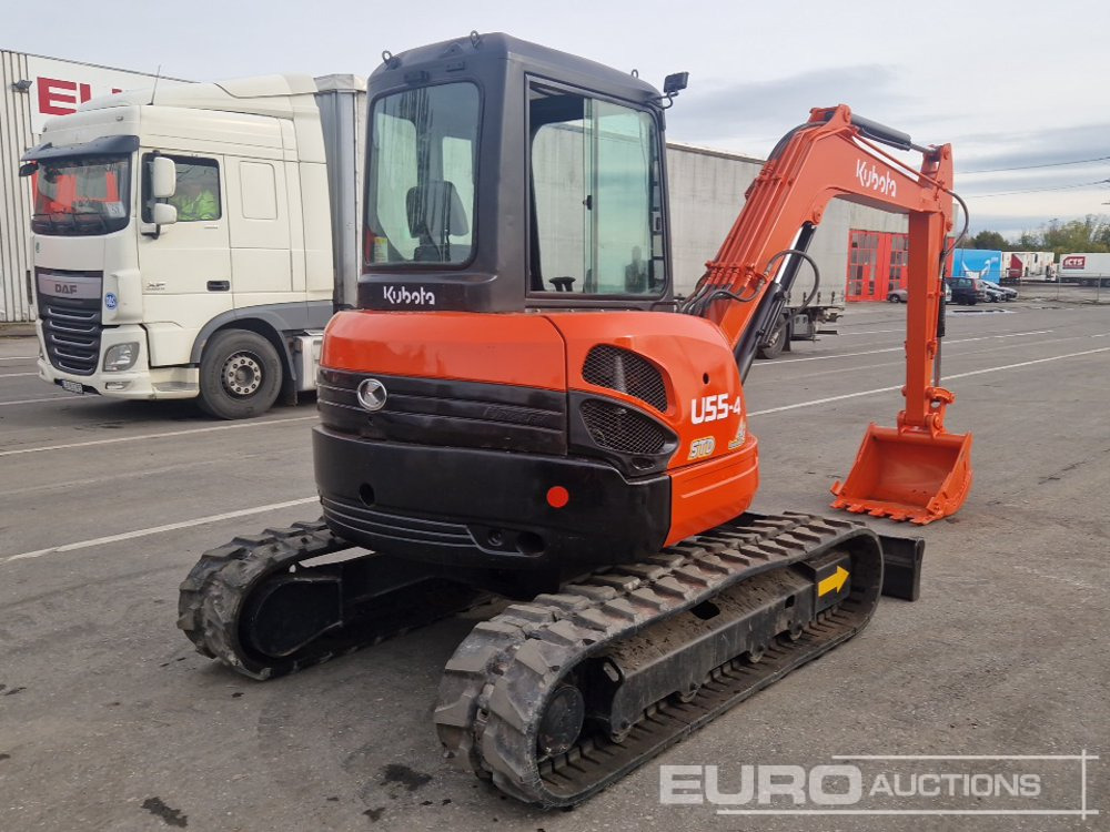 Kubota 55U - Minigraafmachine: afbeelding 5 Kubota 55U - Minigraafmachine: afbeelding 5