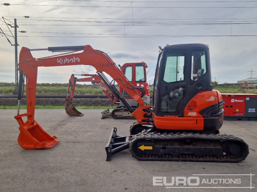 Kubota 55U - Minigraafmachine: afbeelding 2 Kubota 55U - Minigraafmachine: afbeelding 2