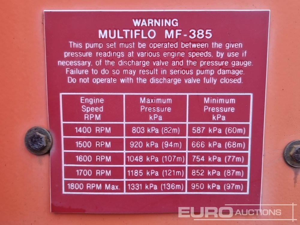 Water pomp MULTIFLO MFV-385SS: afbeelding 21