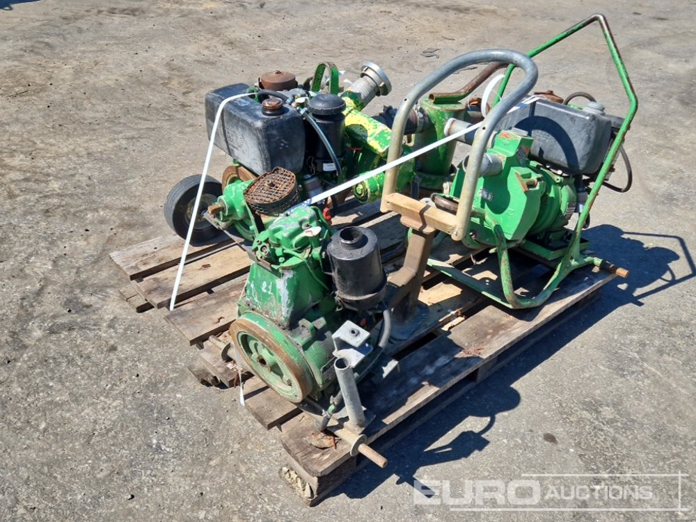Pallet of Hatz Diesel powered WaterPumps (3 of) - Water pomp: afbeelding 3 Pallet of Hatz Diesel powered WaterPumps (3 of) - Water pomp: afbeelding 3