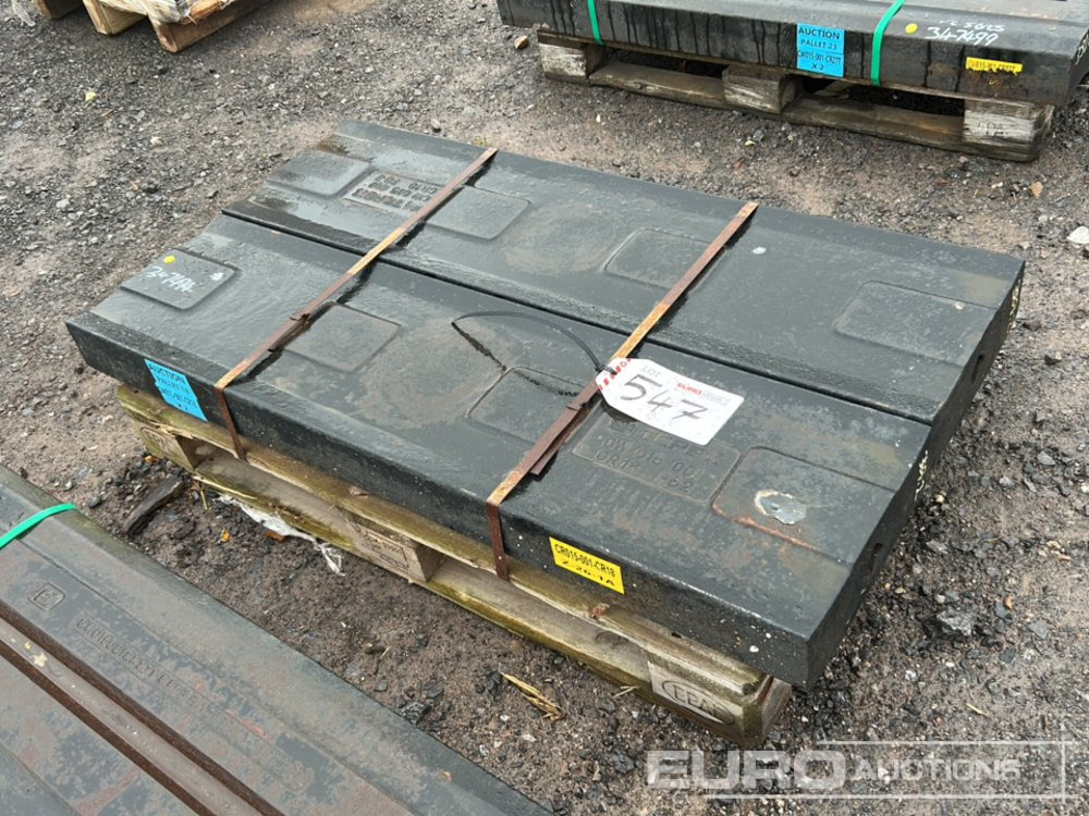 Terex Tp550 Chrome Blow Bars - Bouwmaterieel: afbeelding 1 Terex Tp550 Chrome Blow Bars - Bouwmaterieel: afbeelding 1