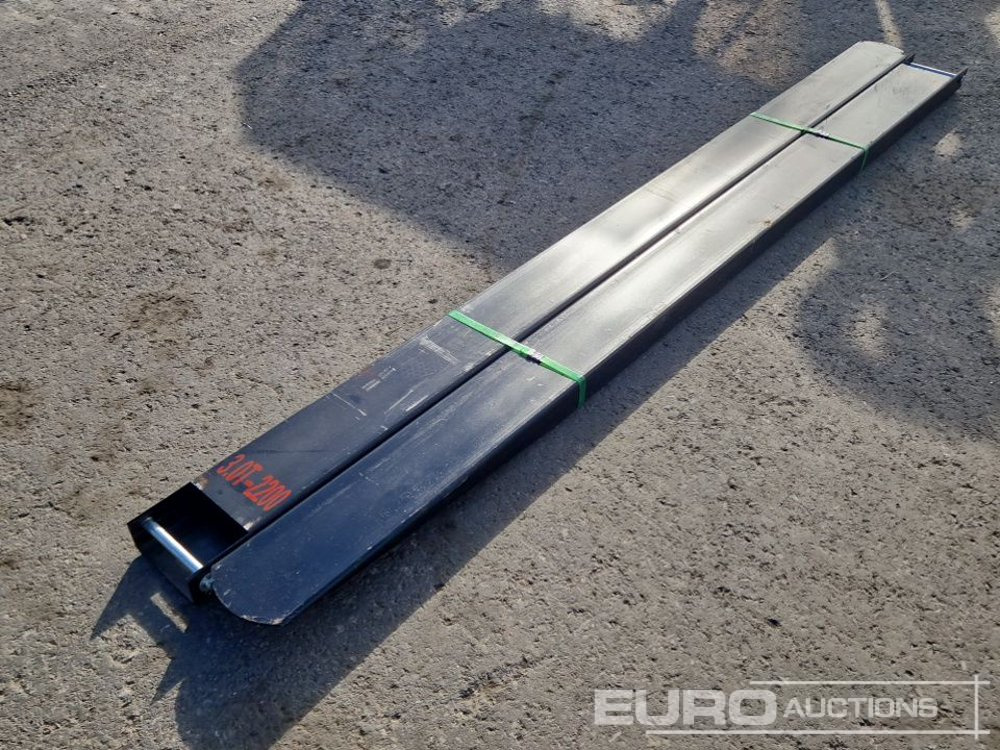 Unused 2025 HCHI 2200mm Fork Extensions to suit 3 Ton Forklift - Werkplaats toebehoor: afbeelding 2 Unused 2025 HCHI 2200mm Fork Extensions to suit 3 Ton Forklift - Werkplaats toebehoor: afbeelding 2