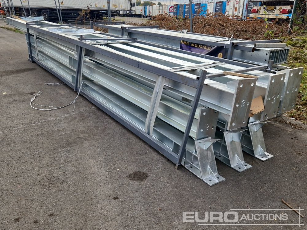 Unused 2025 KMY Industrial 10x10x6.3m Galvanized Steel Framed Building - Wooncontainer: afbeelding 2 Unused 2025 KMY Industrial 10x10x6.3m Galvanized Steel Framed Building - Wooncontainer: afbeelding 2