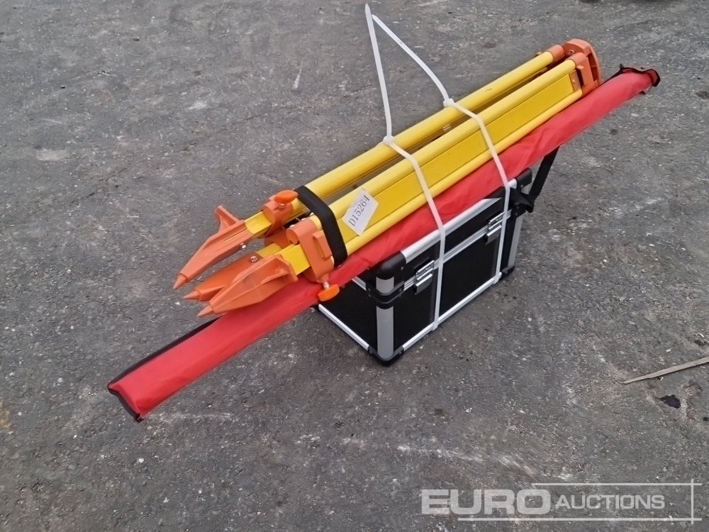 Unused 2025 SKLP Laser Level, Self-Levelling Rotary Laser Level with Batteries, Receiver, Tripod, Grade Rod - Werkplaats toebehoor: afbeelding 4 Unused 2025 SKLP Laser Level, Self-Levelling Rotary Laser Level with Batteries, Receiver, Tripod, Grade Rod - Werkplaats toebehoor: afbeelding 4