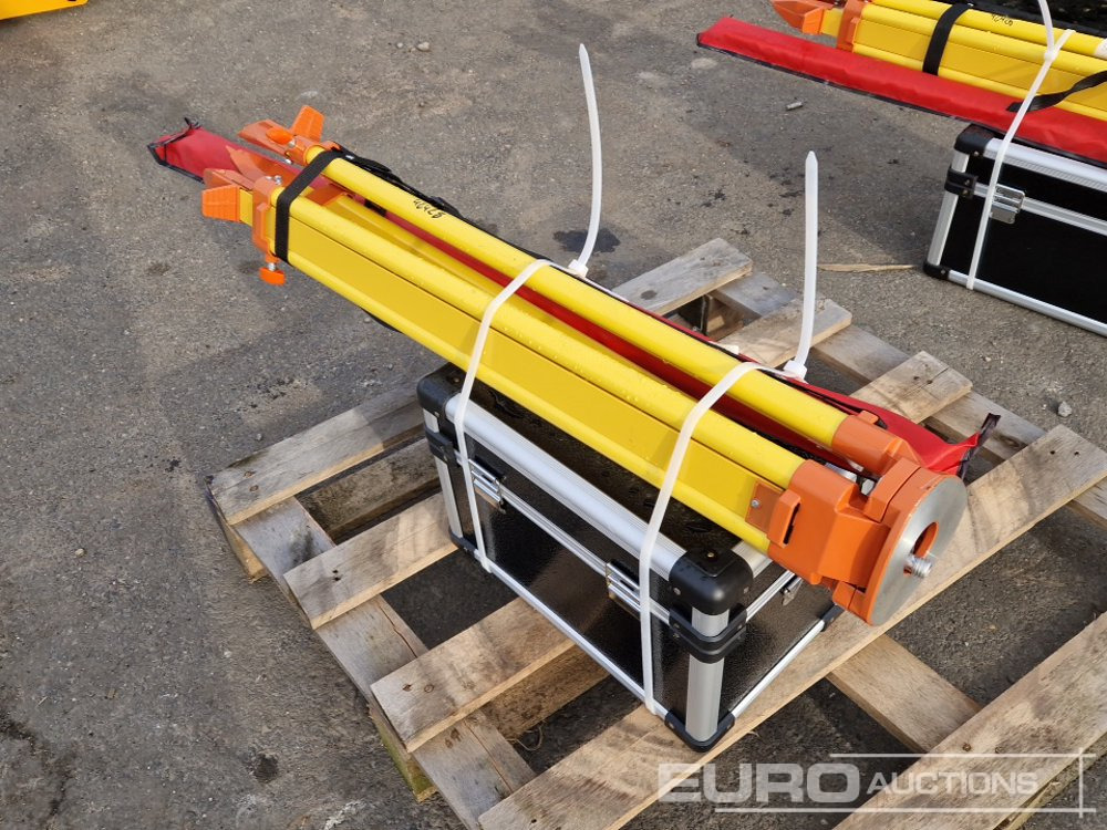 Unused 2025 SKLP Self-Leveling Rotary Laser Level with Batteries, Receiver, Tripod, Grade Rod - Werkplaats toebehoor: afbeelding 1 Unused 2025 SKLP Self-Leveling Rotary Laser Level with Batteries, Receiver, Tripod, Grade Rod - Werkplaats toebehoor: afbeelding 1