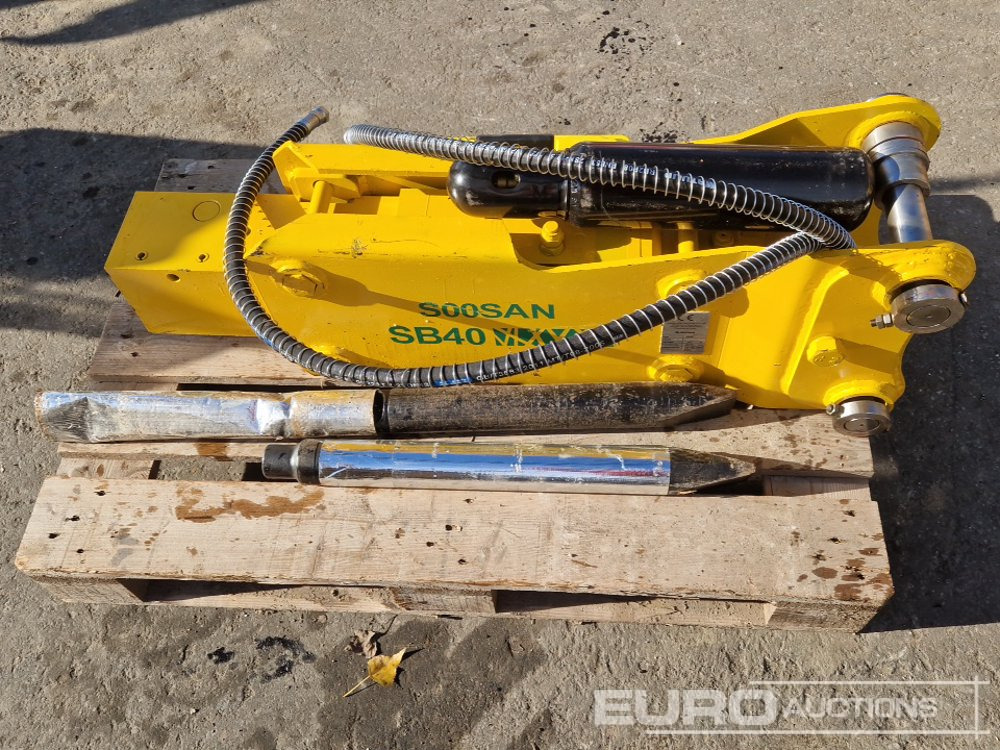 Unused 2025 Soosan SB40 - Hydraulische hamer: afbeelding 1 Unused 2025 Soosan SB40 - Hydraulische hamer: afbeelding 1