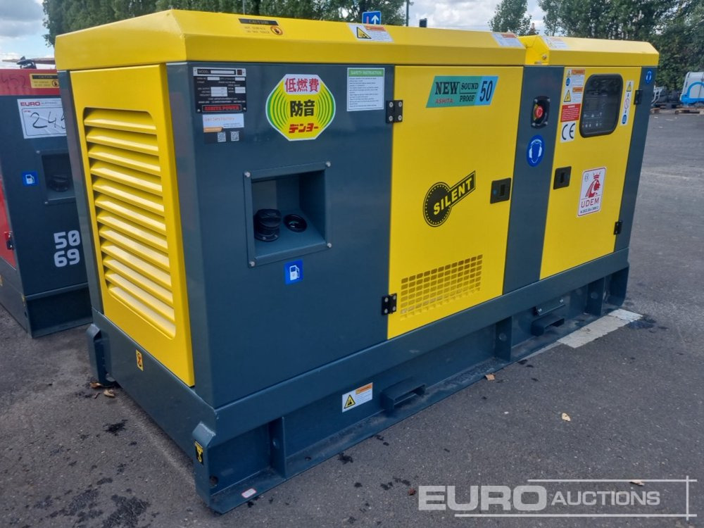 Unused Ashita Power AG3-50E - Industrie generator: afbeelding 1 Unused Ashita Power AG3-50E - Industrie generator: afbeelding 1