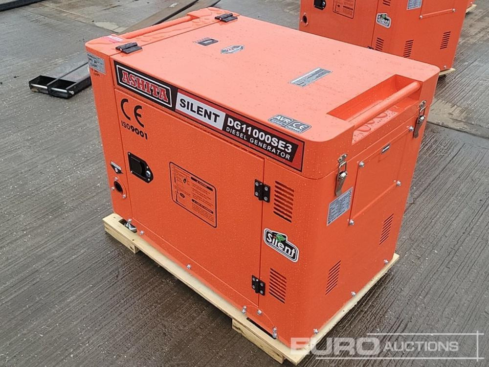 Unused Ashita Power DG11000SE3 - Industrie generator: afbeelding 3 Unused Ashita Power DG11000SE3 - Industrie generator: afbeelding 3