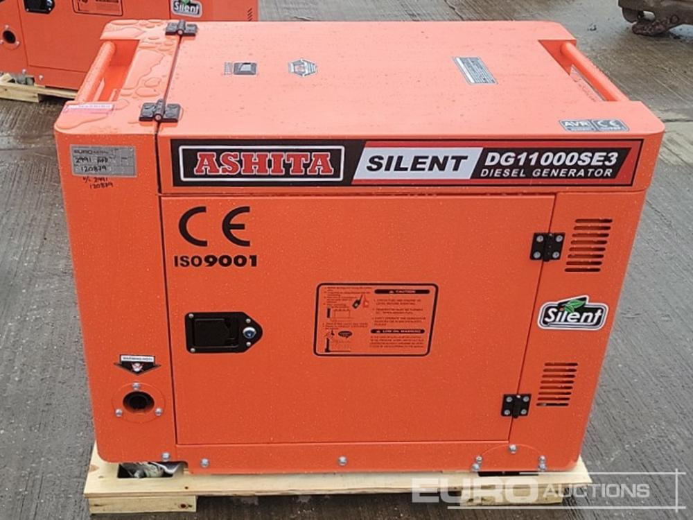 Unused Ashita Power DG11000SE3 - Industrie generator: afbeelding 2 Unused Ashita Power DG11000SE3 - Industrie generator: afbeelding 2