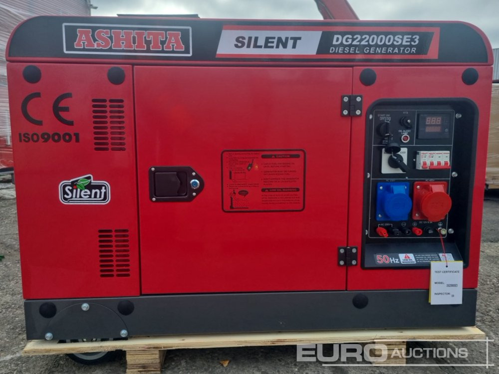 Industrie generator Unused Ashita Power DG22000SE3: afbeelding 6 Industrie generator Unused Ashita Power DG22000SE3: afbeelding 6