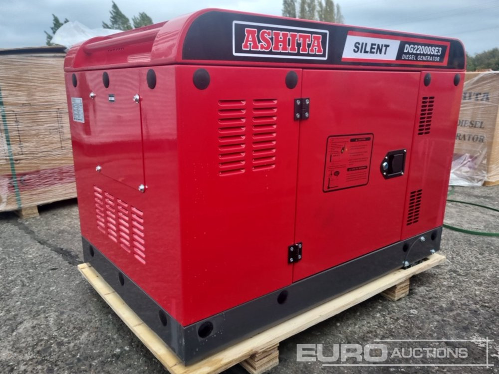 Unused Ashita Power DG22000SE3 - Industrie generator: afbeelding 3 Unused Ashita Power DG22000SE3 - Industrie generator: afbeelding 3