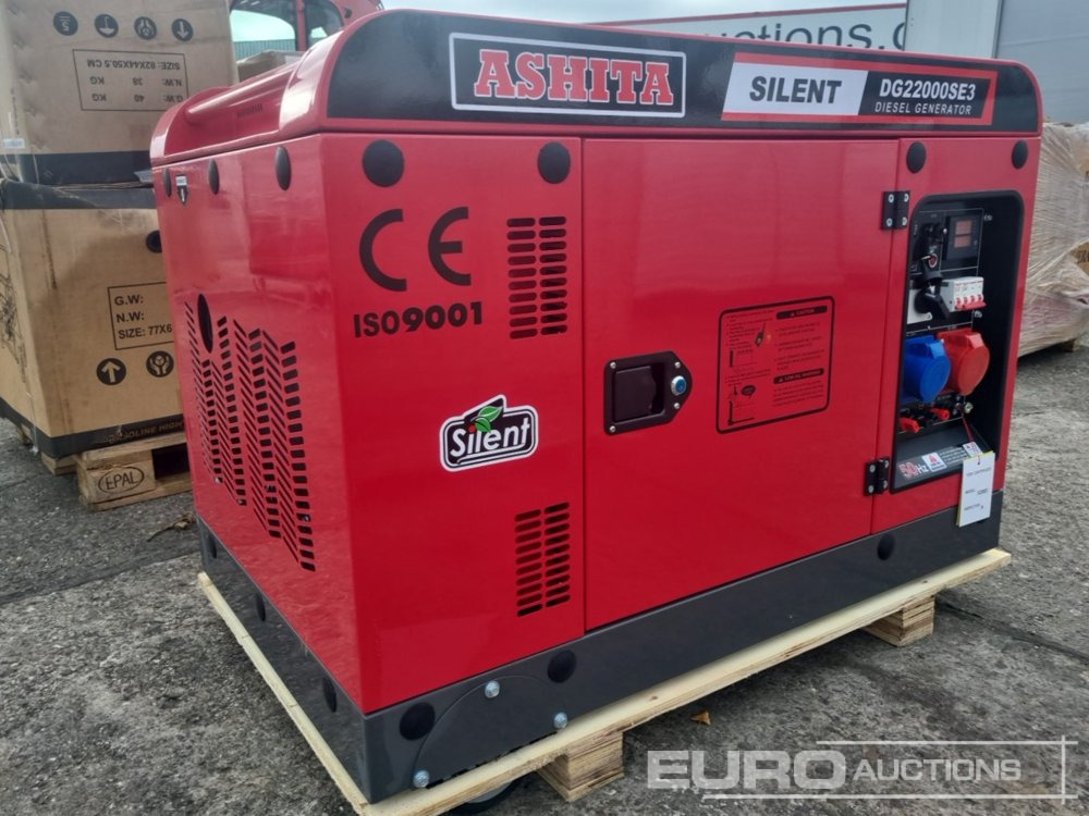 Unused Ashita Power DG22000SE3 - Industrie generator: afbeelding 5 Unused Ashita Power DG22000SE3 - Industrie generator: afbeelding 5