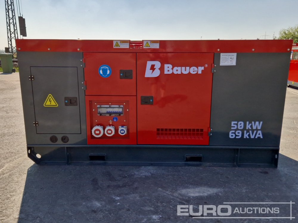 Unused Bauer GFS-50KW - Industrie generator: afbeelding 2 Unused Bauer GFS-50KW - Industrie generator: afbeelding 2