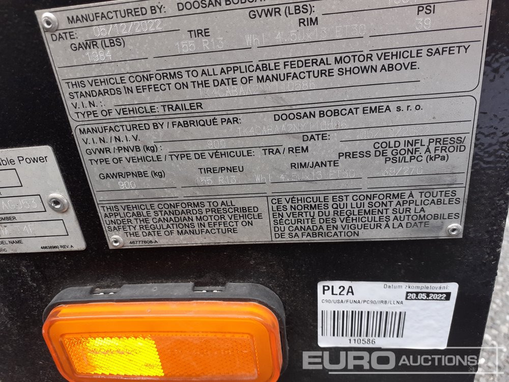 Unused Doosan C90 - Luchtcompressor: afbeelding 4 Unused Doosan C90 - Luchtcompressor: afbeelding 4