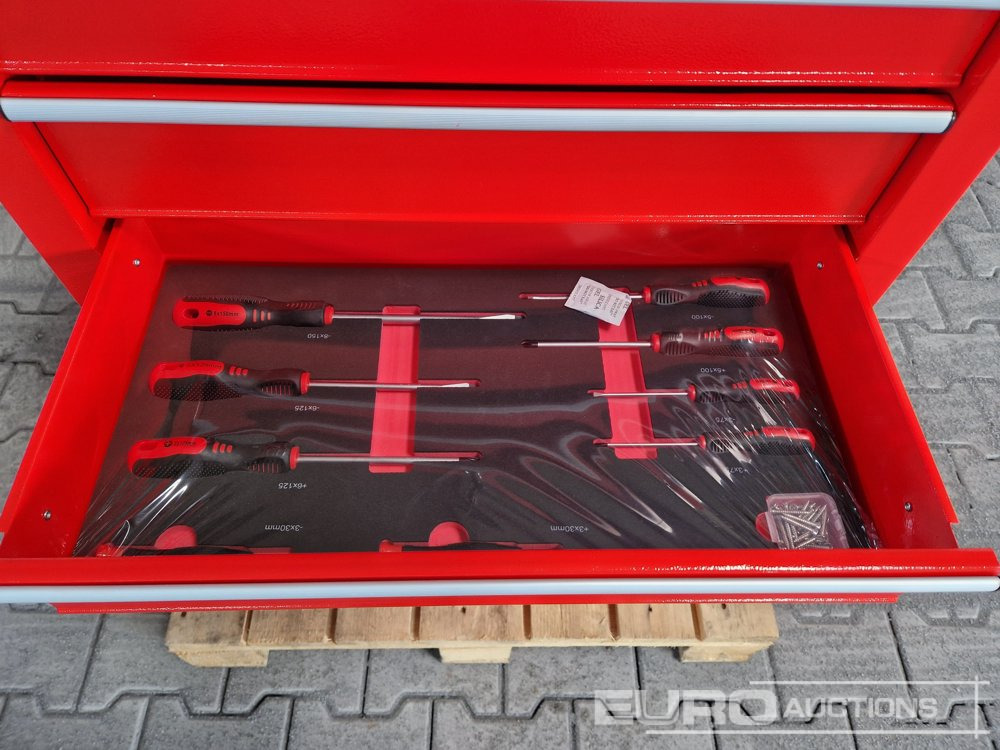 Werkplaats toebehoor Unused ERDWERK ER7 Tool Cabinet, 7 Drawers, including Tools: afbeelding 8