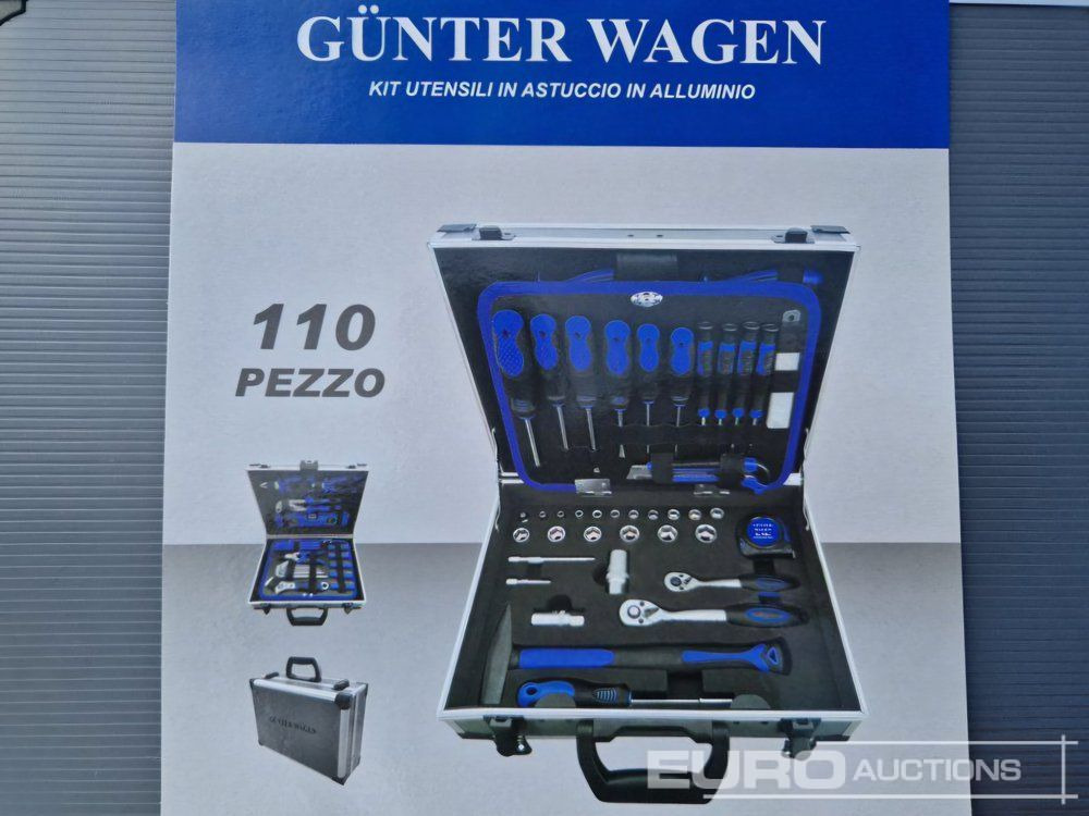 Werkplaats toebehoor Unused Günter Wagen 110pc Tool Cases: afbeelding 8
