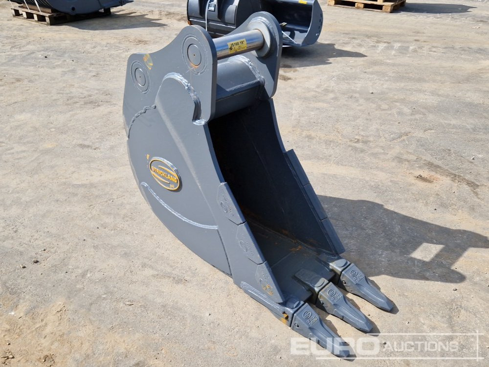 Unused Strickland 18" Digging Bucket, 80mm Pin to suit JCB JS160 - Bak: afbeelding 4 Unused Strickland 18" Digging Bucket, 80mm Pin to suit JCB JS160 - Bak: afbeelding 4