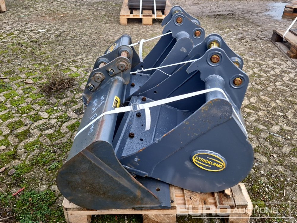 Nieuw Bak Unused Strickland 48", 24", 18" Bucket Set to suit Kubota U27 (3 of): afbeelding 6 Nieuw Bak Unused Strickland 48", 24", 18" Bucket Set to suit Kubota U27 (3 of): afbeelding 6