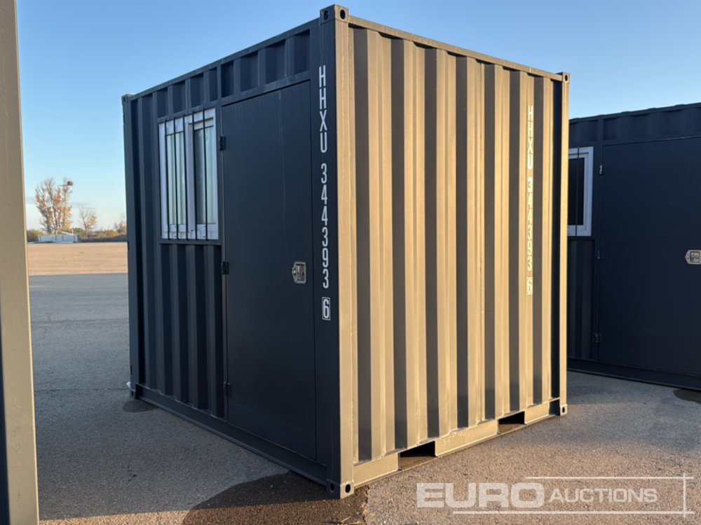 10' Container, One Side Multi-Door, Side Door, Window / Contenedor - Zeecontainer: afbeelding 3 10' Container, One Side Multi-Door, Side Door, Window / Contenedor - Zeecontainer: afbeelding 3