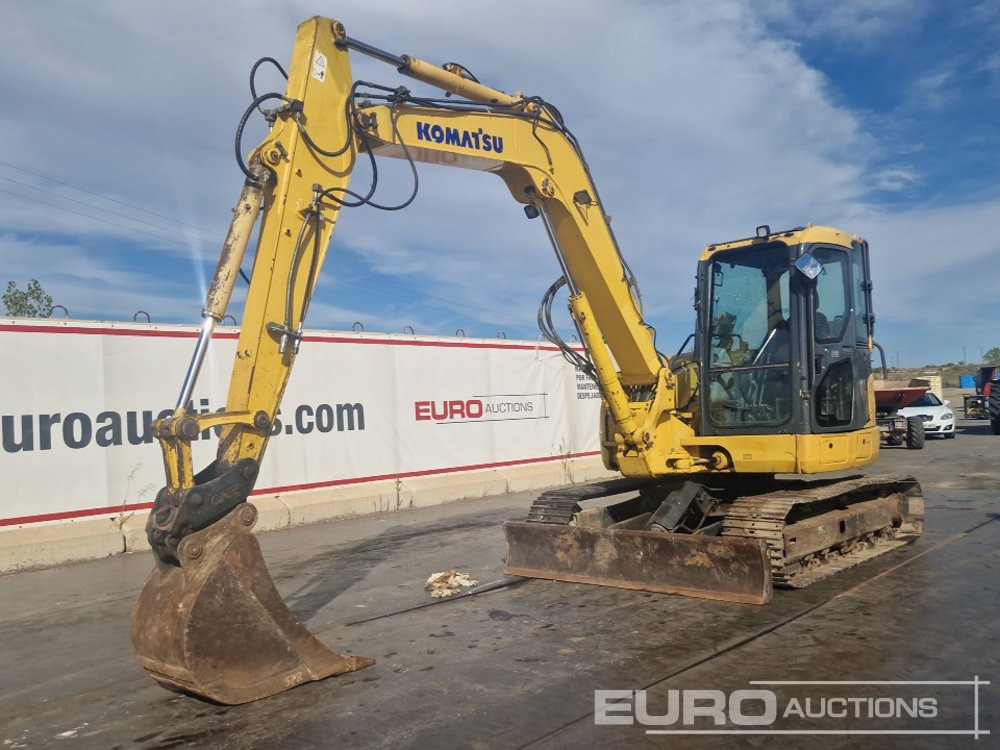 2010 Komatsu PC88MR-8 - Minigraafmachine: afbeelding 1 2010 Komatsu PC88MR-8 - Minigraafmachine: afbeelding 1
