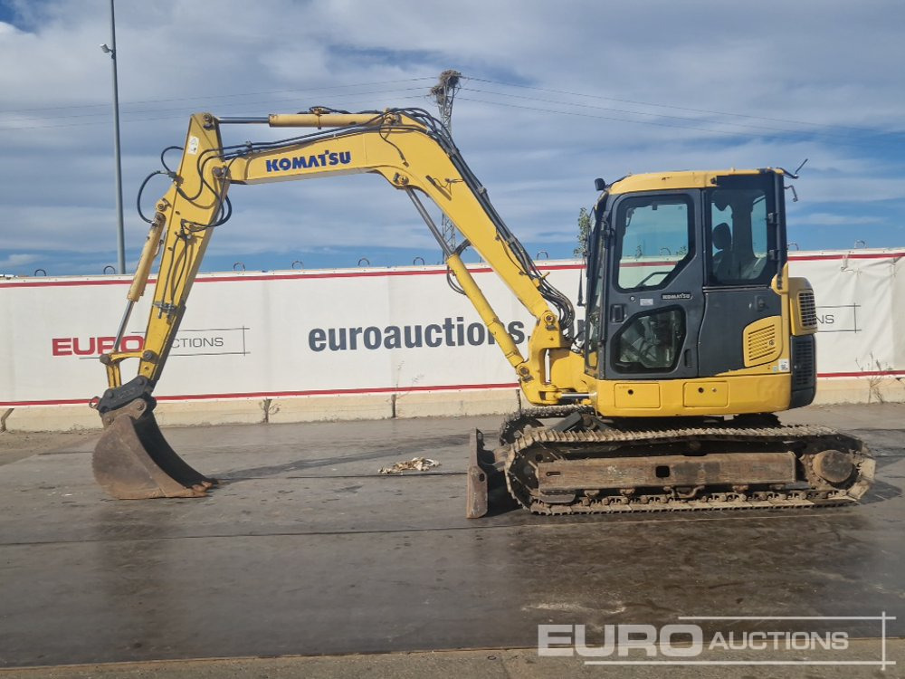 2010 Komatsu PC88MR-8 - Minigraafmachine: afbeelding 2 2010 Komatsu PC88MR-8 - Minigraafmachine: afbeelding 2