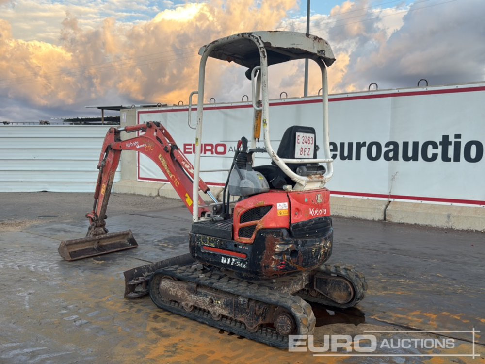 2011 Kubota U17-3A - Minigraafmachine: afbeelding 3 2011 Kubota U17-3A - Minigraafmachine: afbeelding 3