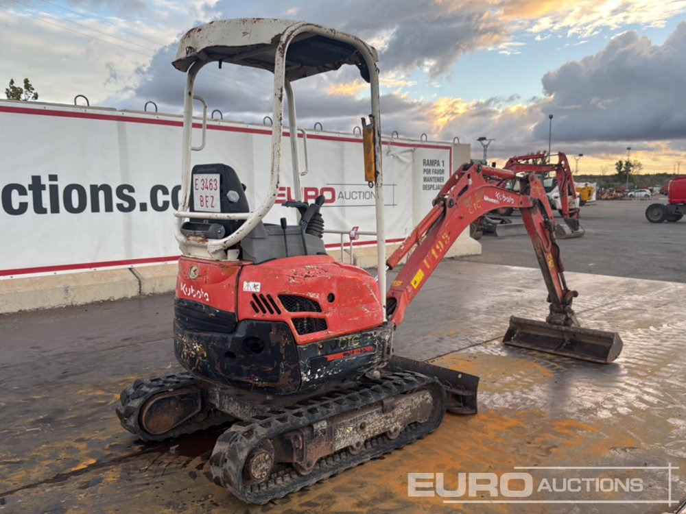 2011 Kubota U17-3A - Minigraafmachine: afbeelding 5 2011 Kubota U17-3A - Minigraafmachine: afbeelding 5