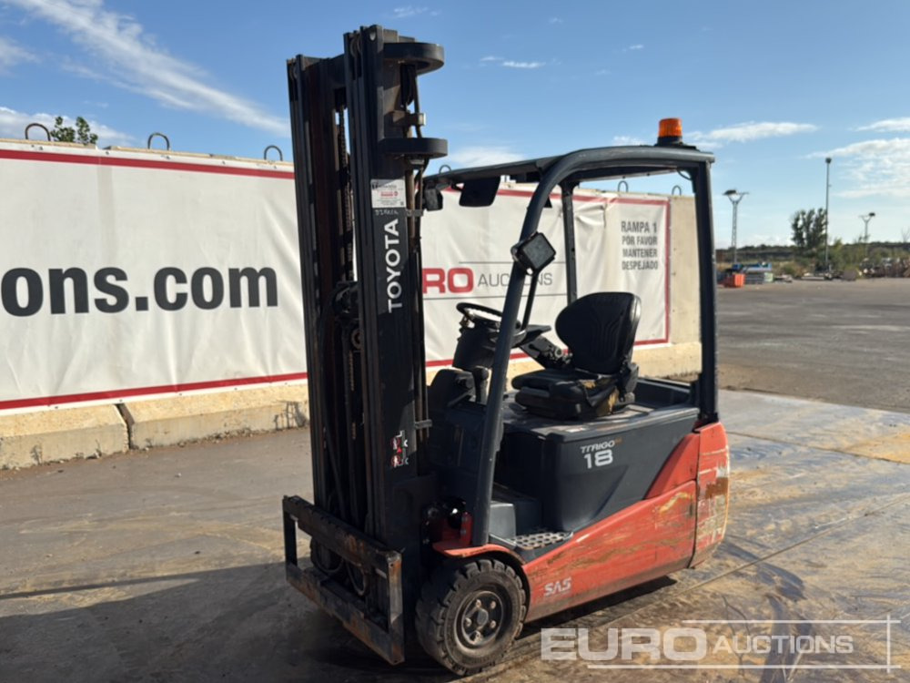 2015 Toyota 8FBET18 - Elektrische heftruck: afbeelding 1 2015 Toyota 8FBET18 - Elektrische heftruck: afbeelding 1