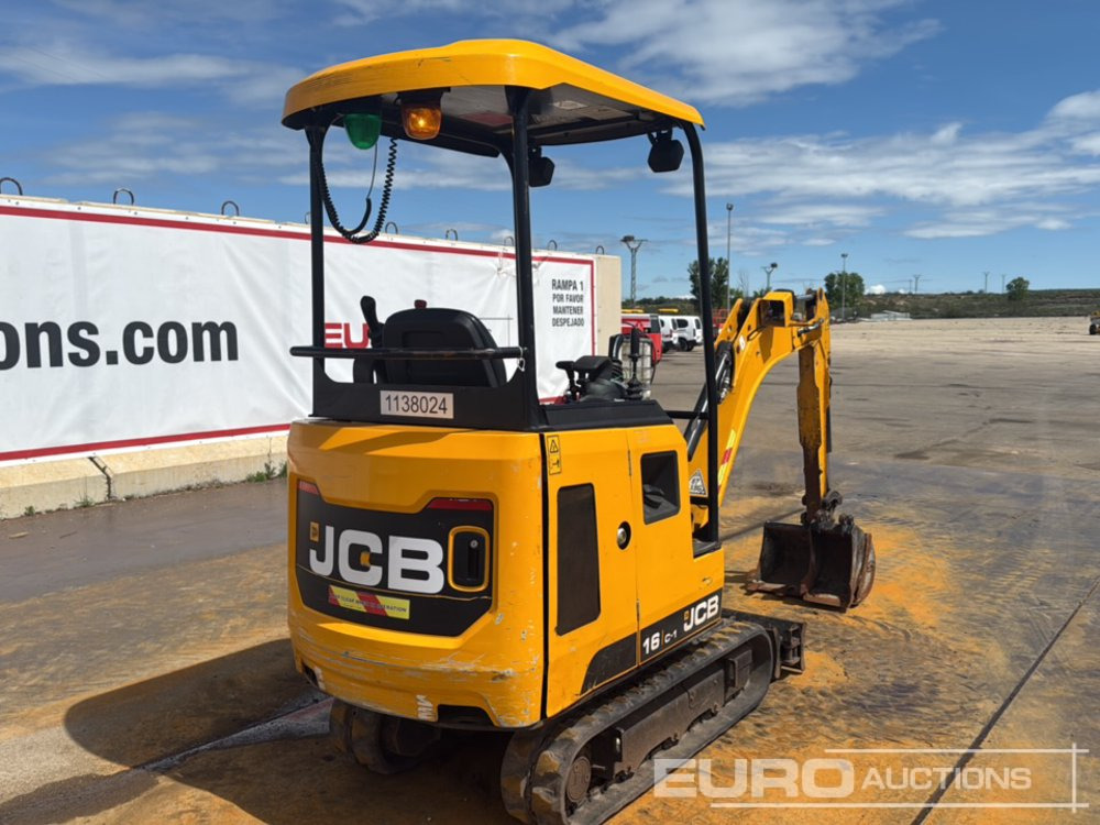2020 JCB 16C-1 - Minigraafmachine: afbeelding 5 2020 JCB 16C-1 - Minigraafmachine: afbeelding 5