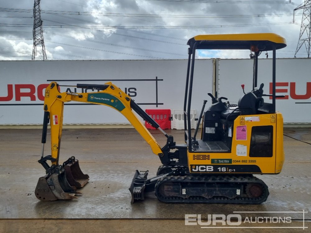 2021 JCB 16C-1 - Minigraafmachine: afbeelding 2 2021 JCB 16C-1 - Minigraafmachine: afbeelding 2