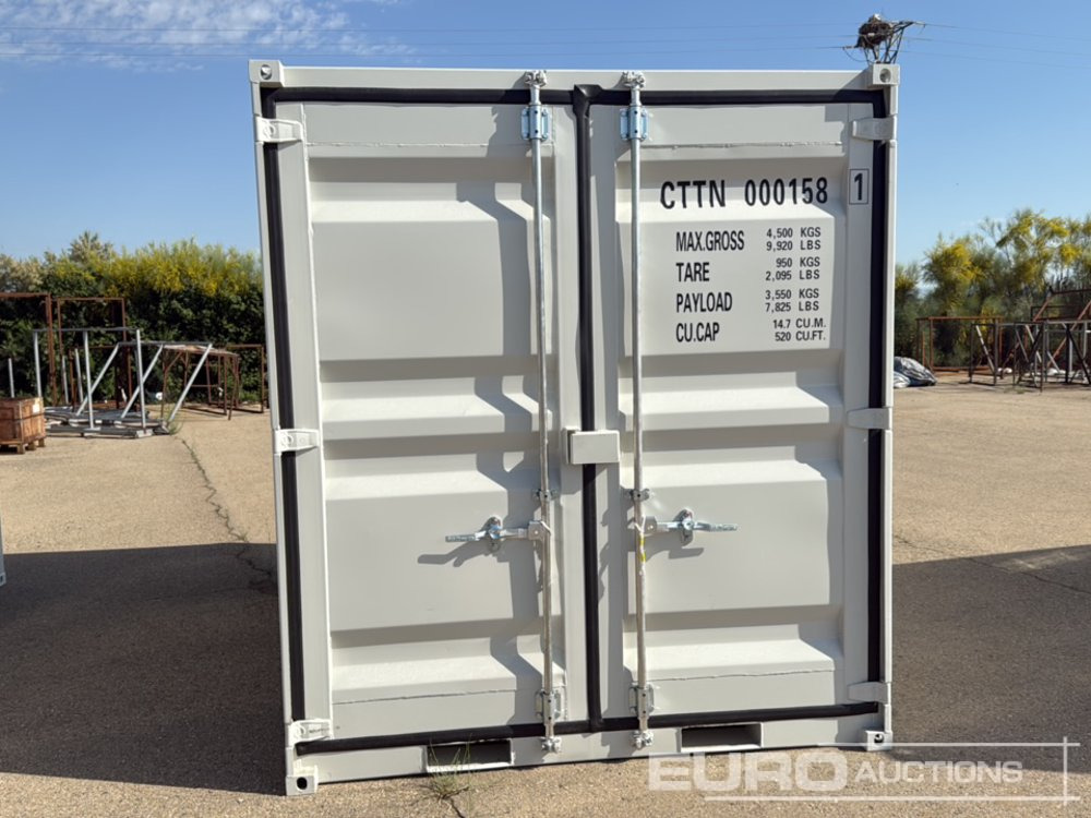 2025 10.2' Mini Container, Single Walk Door, Lock Box, Window, Fork Pockets / Contenedor - Zeecontainer: afbeelding 5 2025 10.2' Mini Container, Single Walk Door, Lock Box, Window, Fork Pockets / Contenedor - Zeecontainer: afbeelding 5
