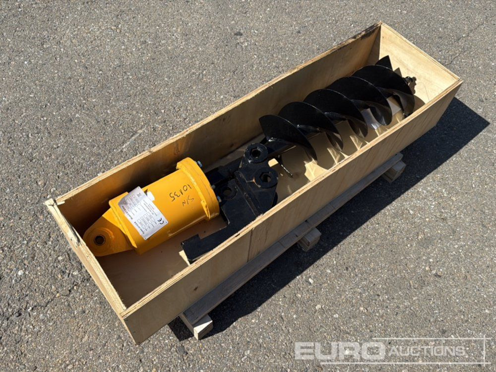 Unused KV200 Auger to suit Mini Excavator / Ahoyador - Aanbouwdeel voor Graafmachine: afbeelding 2 Unused KV200 Auger to suit Mini Excavator / Ahoyador - Aanbouwdeel voor Graafmachine: afbeelding 2