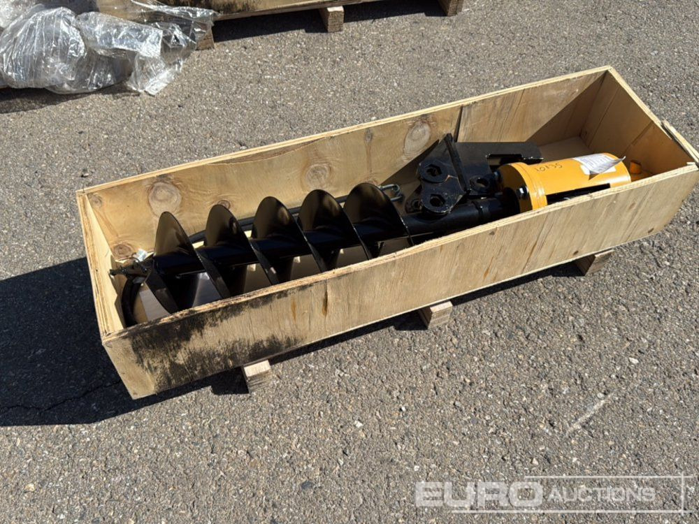 Unused KV200 Auger to suit Mini Excavator / Ahoyador - Aanbouwdeel voor Graafmachine: afbeelding 3 Unused KV200 Auger to suit Mini Excavator / Ahoyador - Aanbouwdeel voor Graafmachine: afbeelding 3