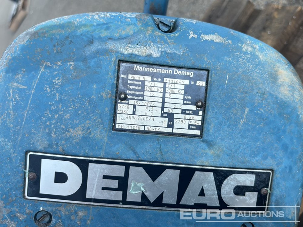 Bouwmaterieel Demag PK10N: afbeelding 9