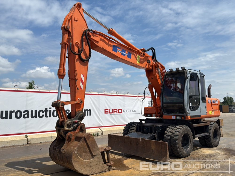 Fiat Hitachi EX165W - Mobiele graafmachine: afbeelding 1 Fiat Hitachi EX165W - Mobiele graafmachine: afbeelding 1