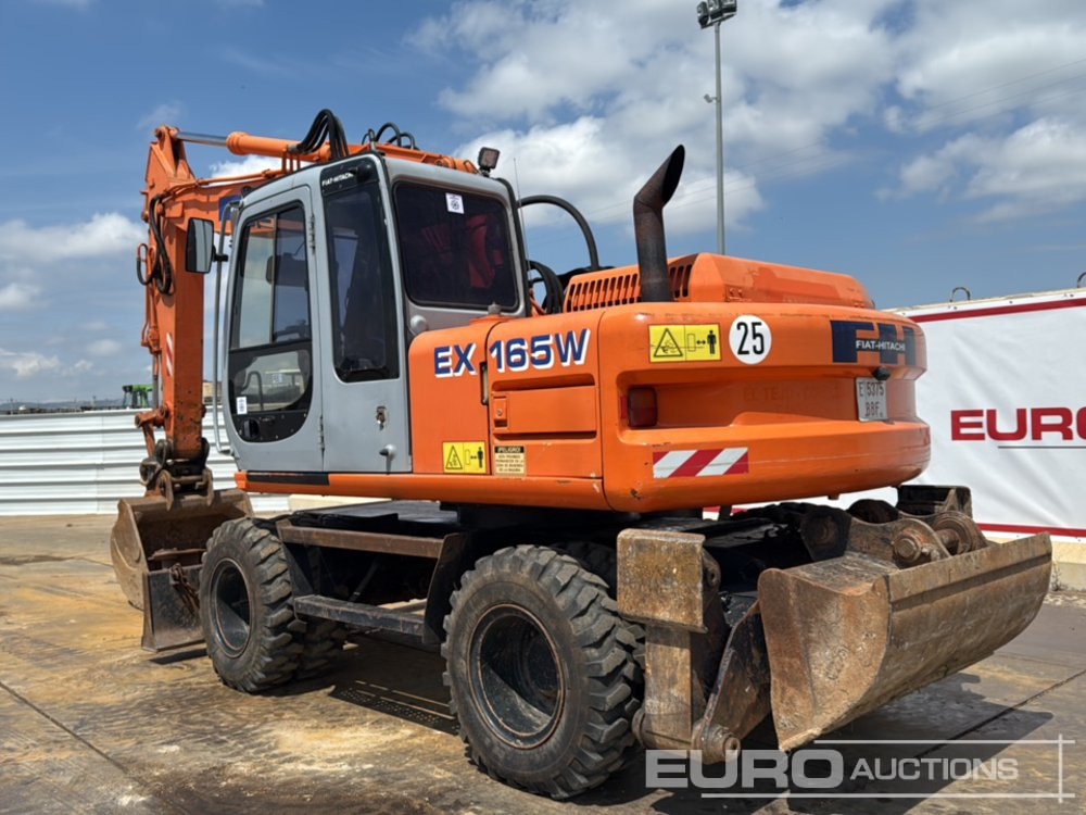 Fiat Hitachi EX165W - Mobiele graafmachine: afbeelding 3 Fiat Hitachi EX165W - Mobiele graafmachine: afbeelding 3