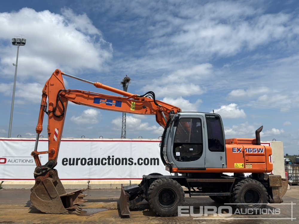 Fiat Hitachi EX165W - Mobiele graafmachine: afbeelding 2 Fiat Hitachi EX165W - Mobiele graafmachine: afbeelding 2