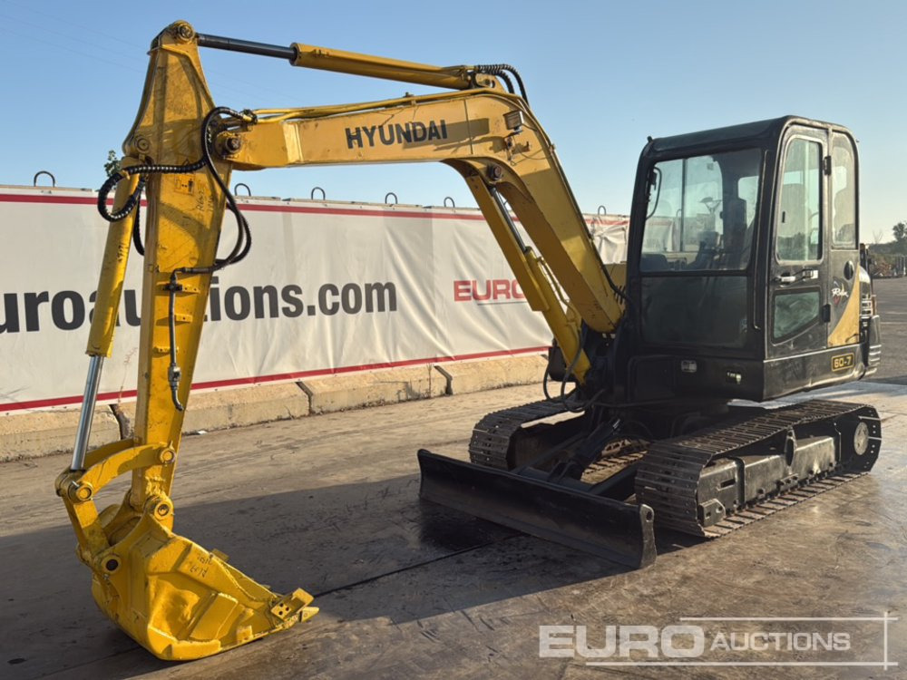 Hyundai R60-7 - Minigraafmachine: afbeelding 1 Hyundai R60-7 - Minigraafmachine: afbeelding 1