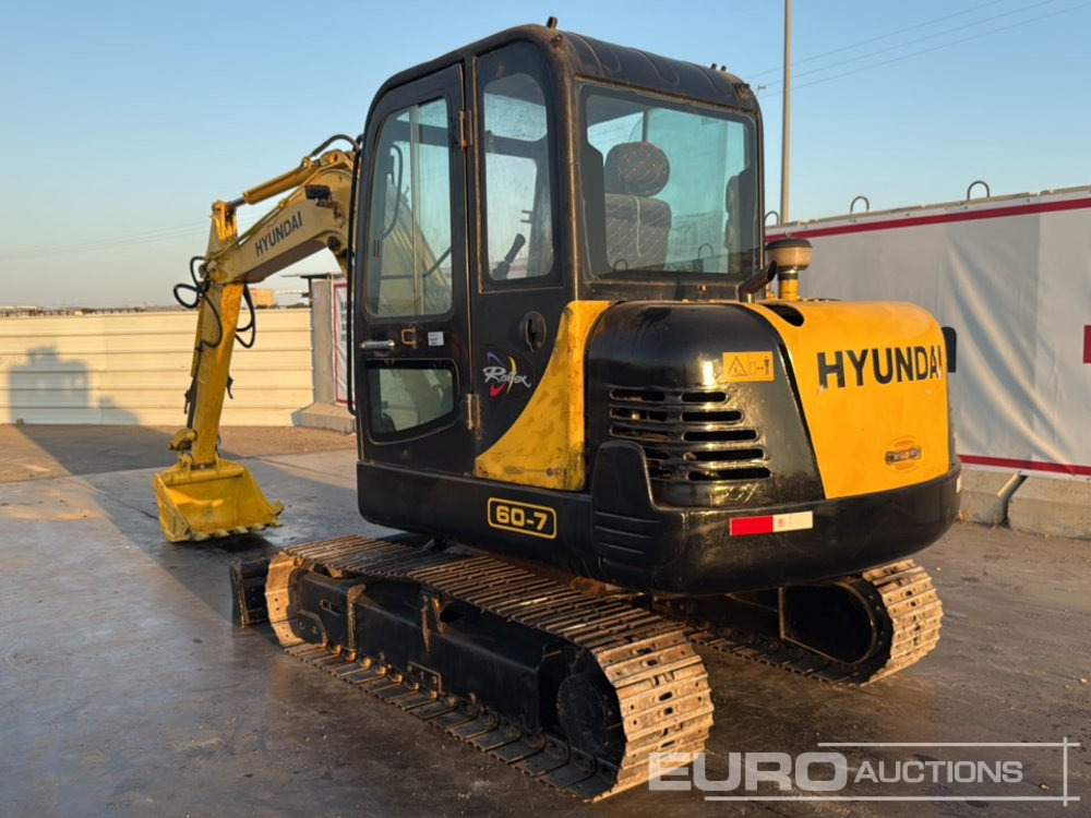 Hyundai R60-7 - Minigraafmachine: afbeelding 3 Hyundai R60-7 - Minigraafmachine: afbeelding 3