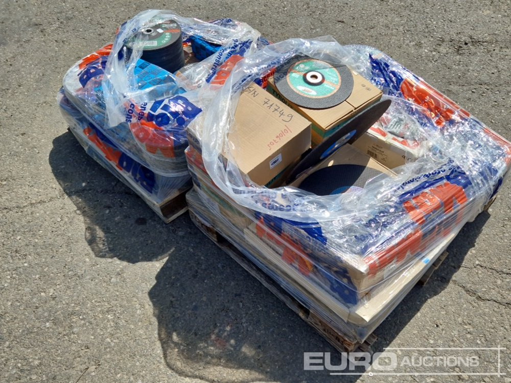 Bouwmaterieel Pallet of Grinder Disks (2 of) / Palet de Discos de Corte y Desgaste: afbeelding 7