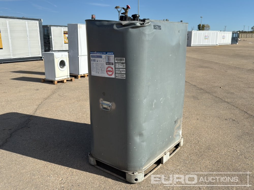 SCHUTZ 1000L Fuel Tank - Bouwmaterieel: afbeelding 2 SCHUTZ 1000L Fuel Tank - Bouwmaterieel: afbeelding 2