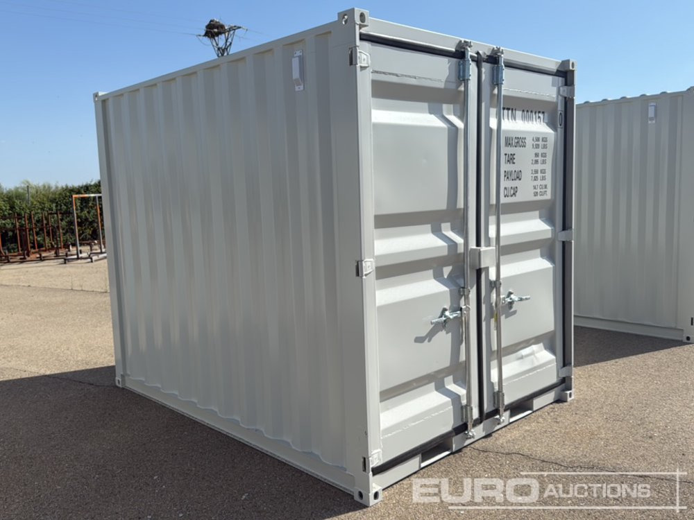 Unused 2025 10.2' Mini Container, Single Walk Door, Lock Box, Window / Contenedor - Zeecontainer: afbeelding 4 Unused 2025 10.2' Mini Container, Single Walk Door, Lock Box, Window / Contenedor - Zeecontainer: afbeelding 4