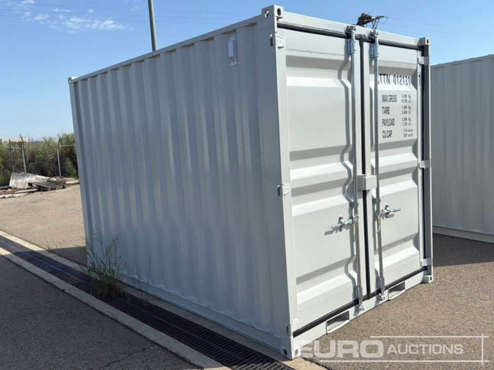 Unused 2025 12' Mini Container, Single Walk Door, Lock Box, Window, Fork Pockets / Contenedor - Zeecontainer: afbeelding 4 Unused 2025 12' Mini Container, Single Walk Door, Lock Box, Window, Fork Pockets / Contenedor - Zeecontainer: afbeelding 4