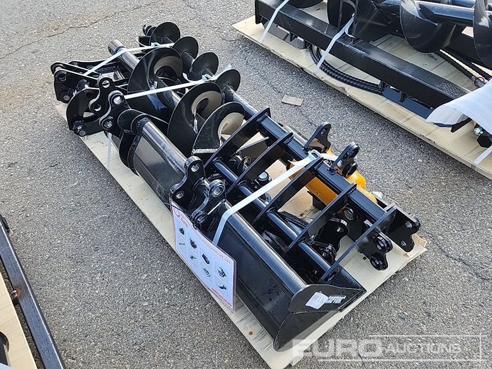 Unused 2025 Captok QTY (8 of) Rake, Ripper, Graber,12" Auger, 16" Auger, 8" Narrow bucket, 24" Bucekt, 32" Bucket tuit Excavator - Grondboor voor Graafmachine: afbeelding 2 Unused 2025 Captok QTY (8 of) Rake, Ripper, Graber,12" Auger, 16" Auger, 8" Narrow bucket, 24" Bucekt, 32" Bucket tuit Excavator - Grondboor voor Graafmachine: afbeelding 2