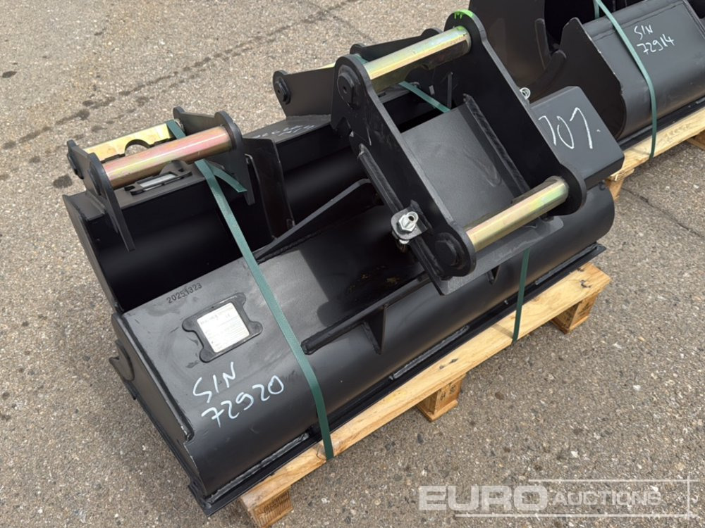 Unused 2025 Häner 39" Tilt Ditching Bucket, 20", 12" Digging Buckets to suit 1-2,5 Ton Mini Excavator/ Conjunto Cazos - Bak: afbeelding 1 Unused 2025 Häner 39" Tilt Ditching Bucket, 20", 12" Digging Buckets to suit 1-2,5 Ton Mini Excavator/ Conjunto Cazos - Bak: afbeelding 1