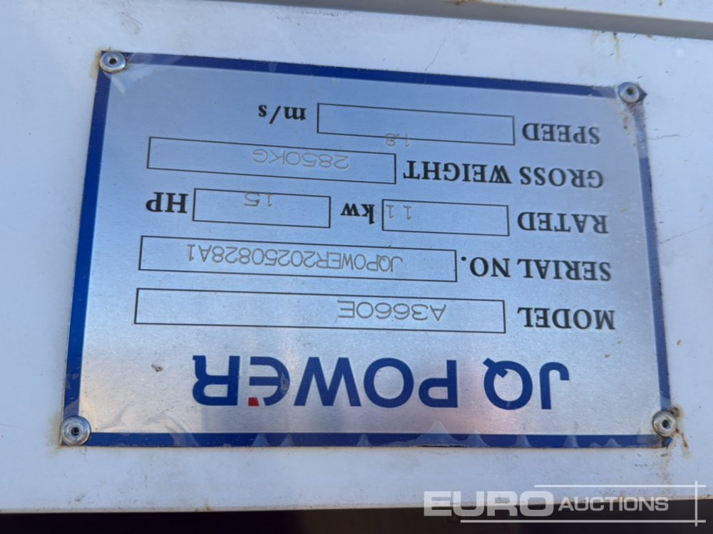 Unused 2025 JQ Power A3660E - Transportband: afbeelding 3 Unused 2025 JQ Power A3660E - Transportband: afbeelding 3